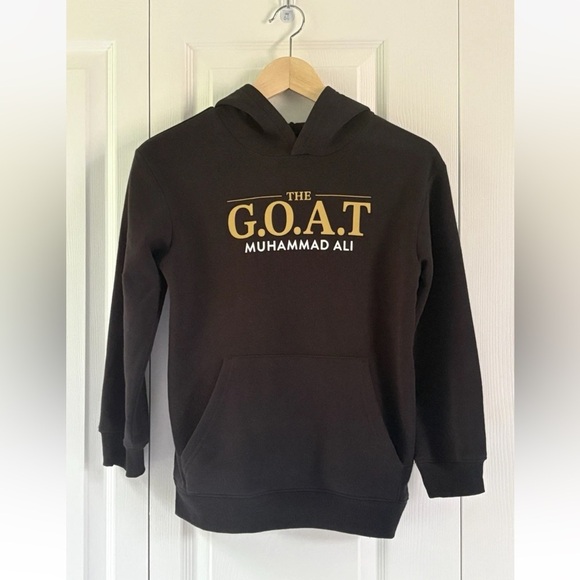 art class Black Hoodie with Gold Print - Picture 1 of 5